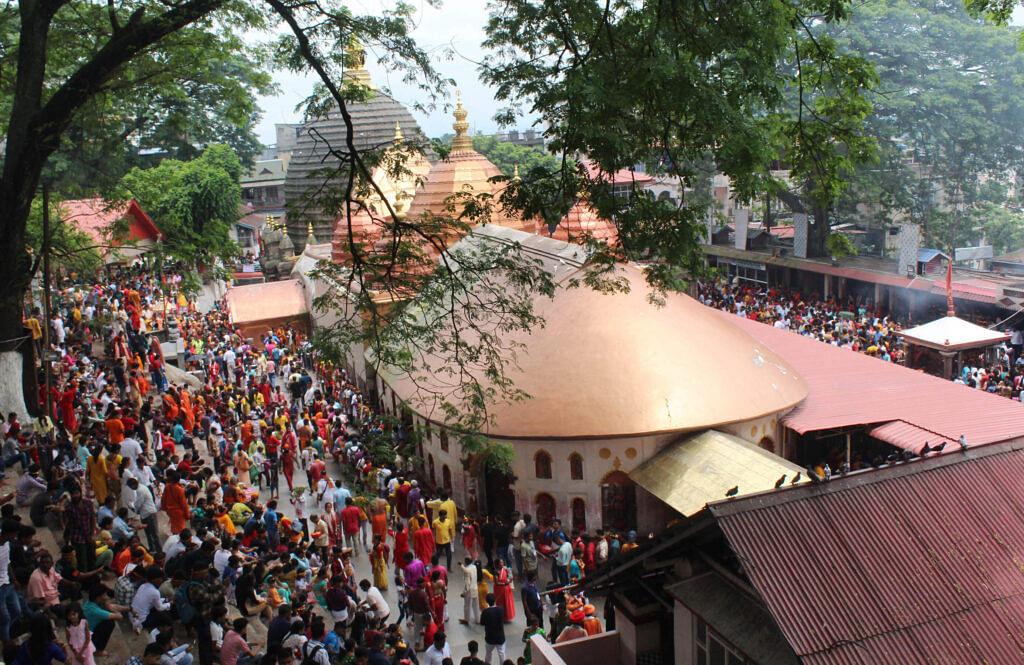 Kamakhya Temple during Ambubachi Mela