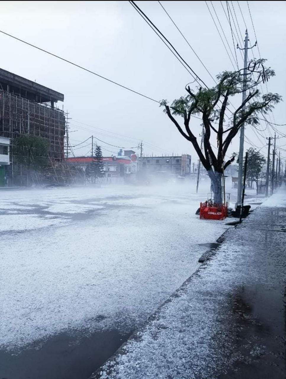 Dibrugarh Hailstorm